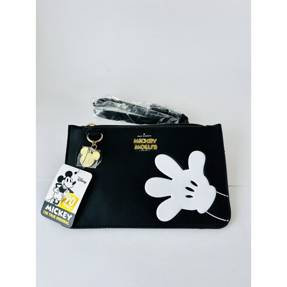 Bioworld Mickey Mouse Glove Hand Belt Bag Purse 90 Years Of Mickey NEW With Tags